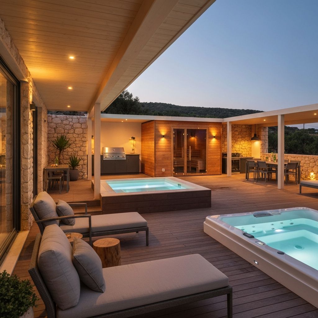 Saune, bazeni i cold plunge